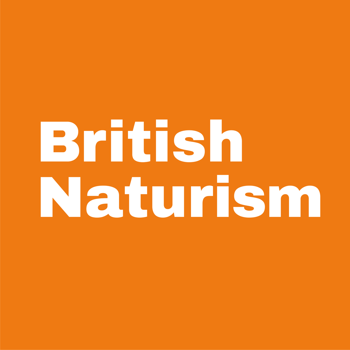 British Naturism Pin Badge