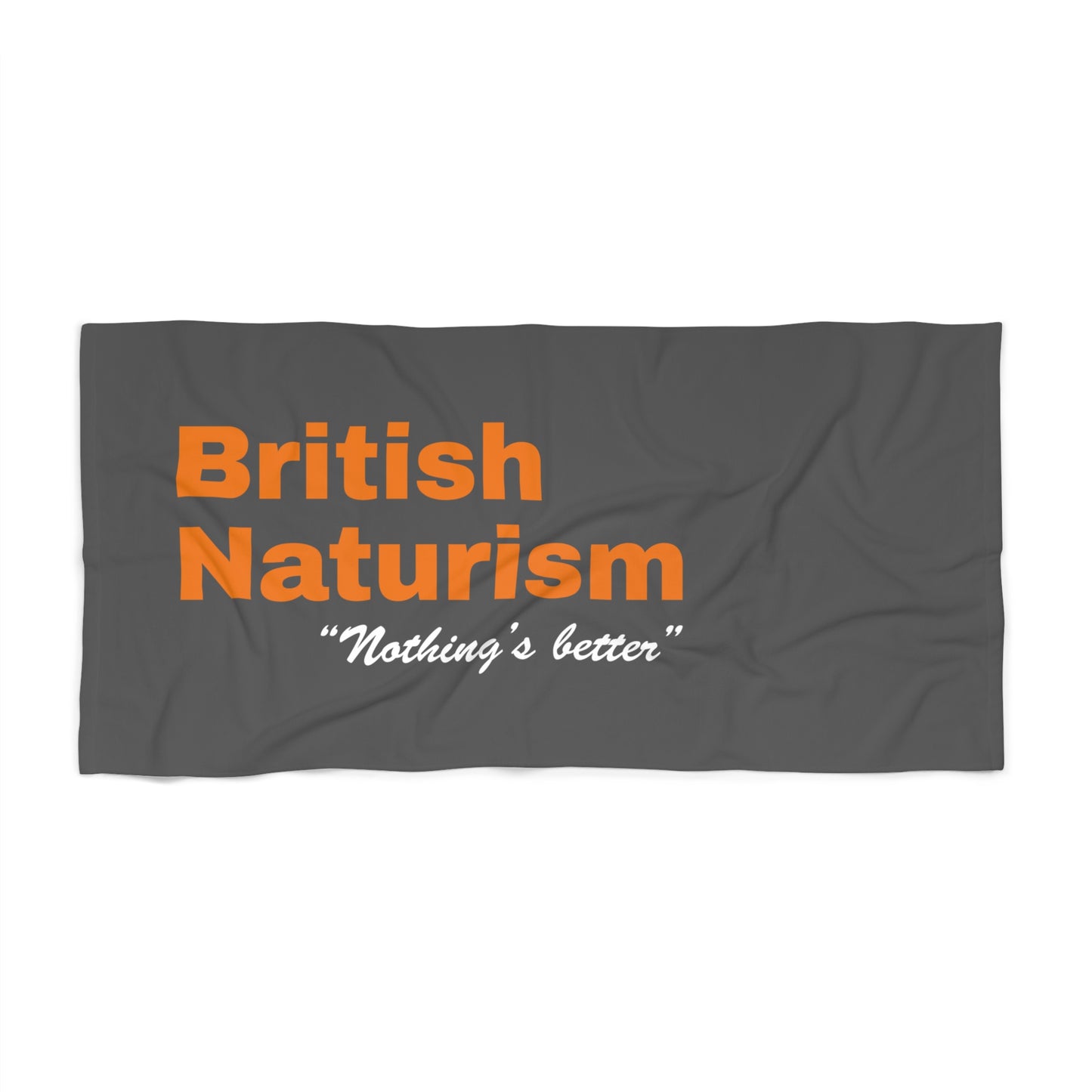 British Naturism Microfibre Beach Towel